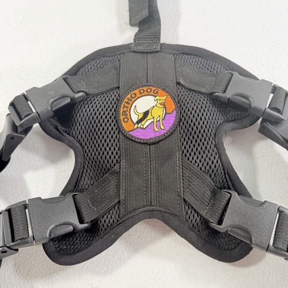 Ortho Dog Right Knee Brace Black Measurements Pictured - Picture 2 of 15